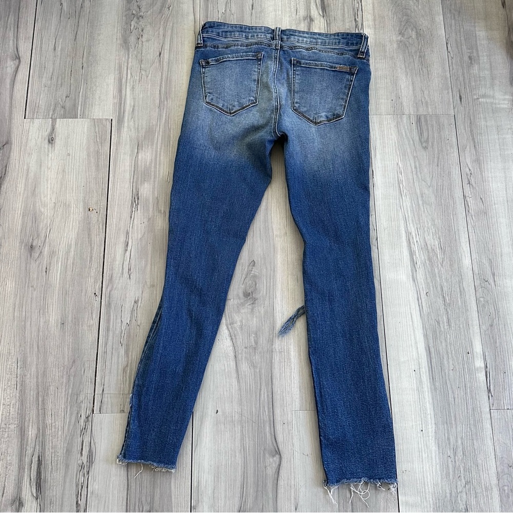 STS Blue Piper Skinny Ankle Jeans Size 28 Women's Pearl Embellishment Distressed - Picture 3 of 8